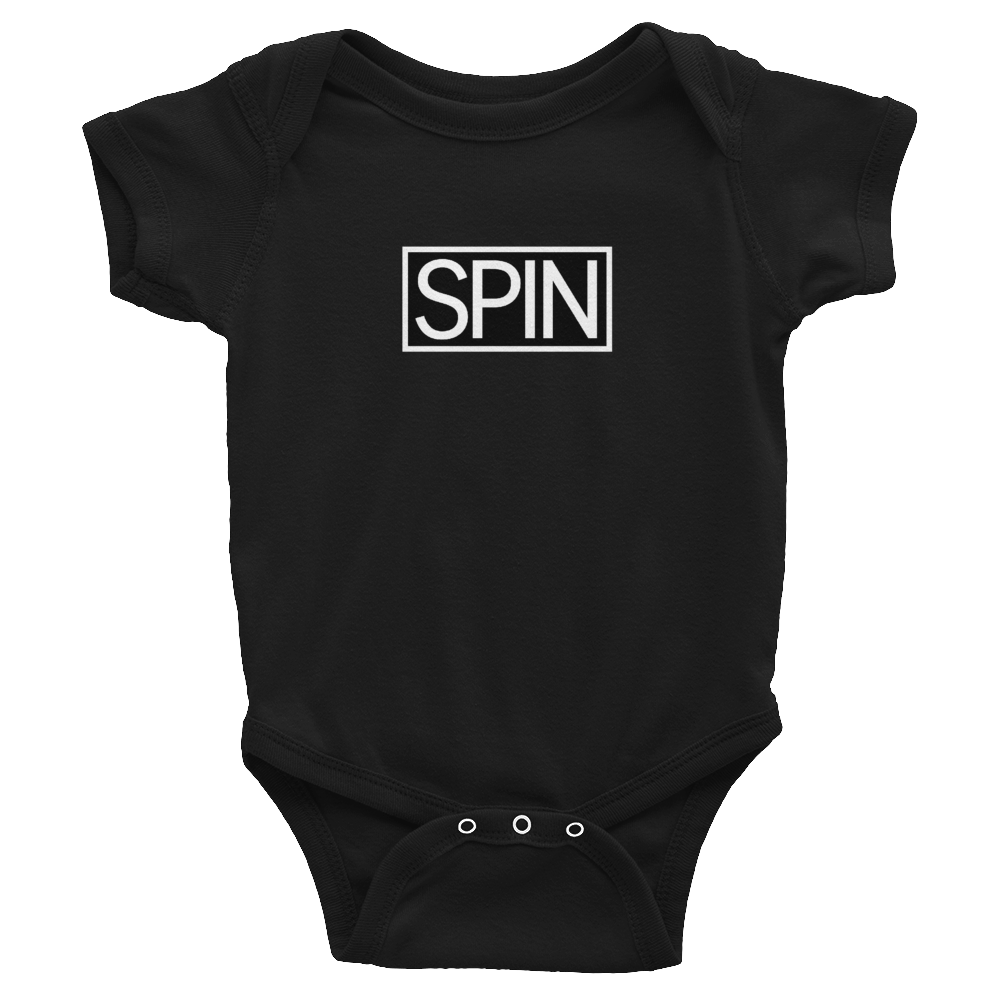 Infant Bodysuit, SPIN Logo