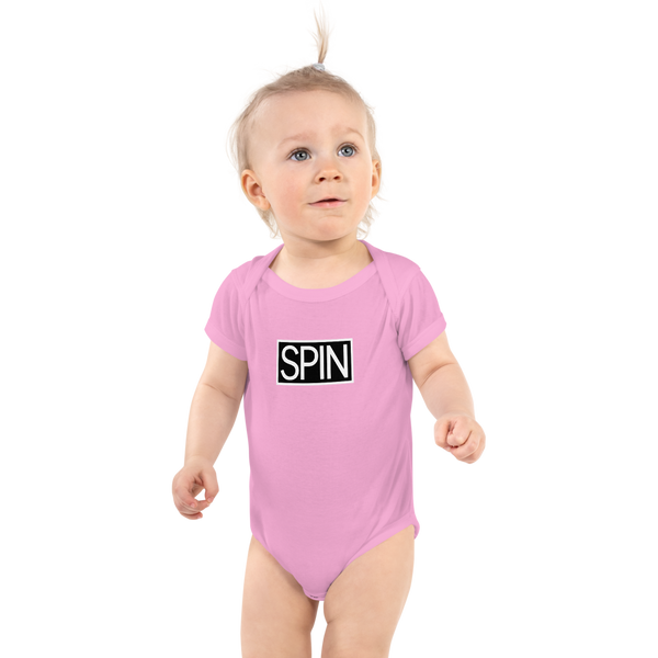 Infant Bodysuit, SPIN Logo