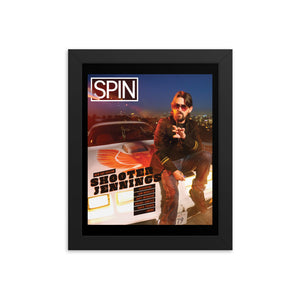Framed Matte Paper Poster Giclée Print, Cover | Shooter Jennings x SPIN Cover Series