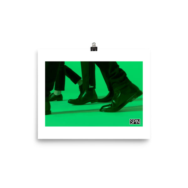 Matte Paper Giclée Print Poster, Emerald Steps, RÜFÜS DU SOL x SPIN Cover Series