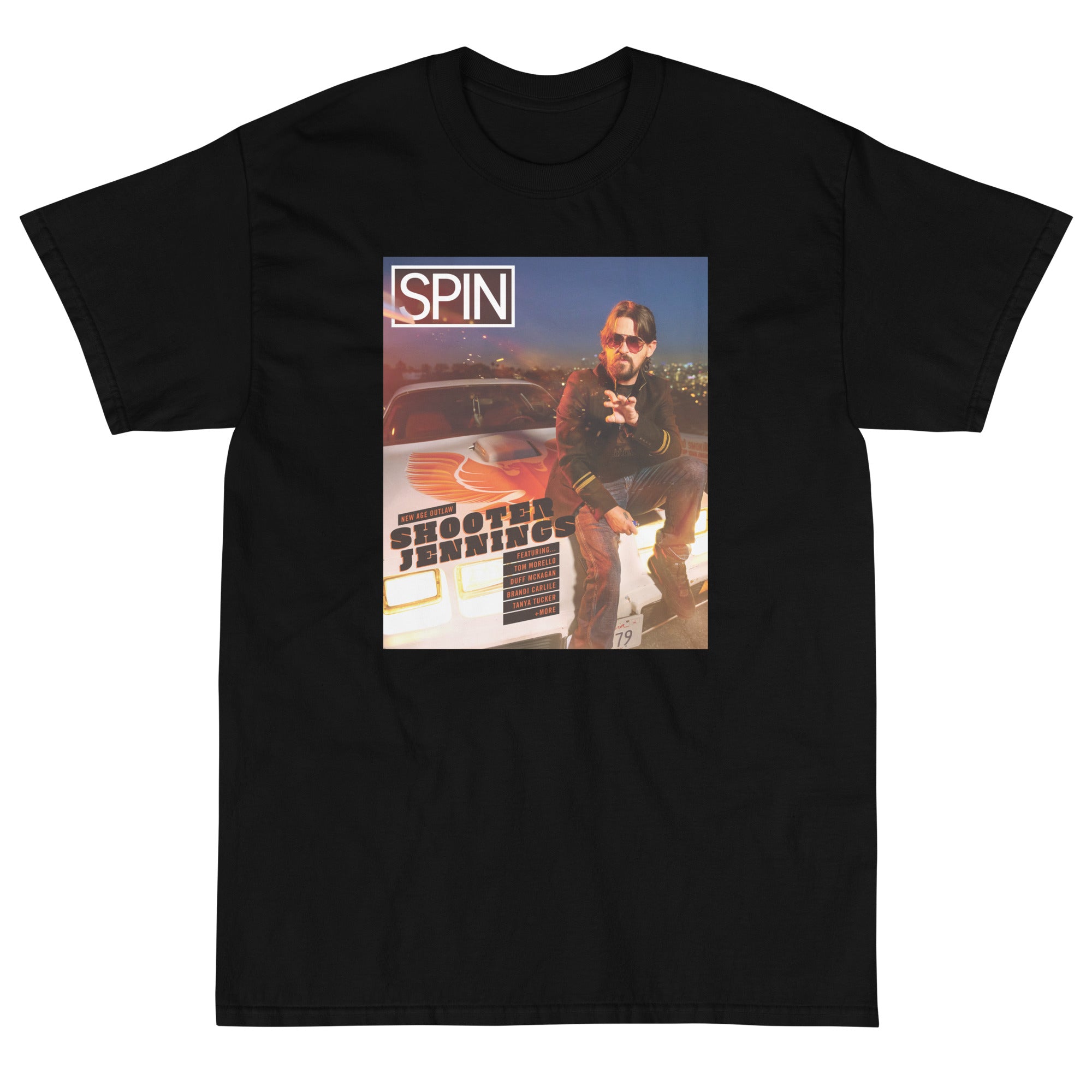 T-Shirt, Shooter Jennings x SPIN Cover Series
