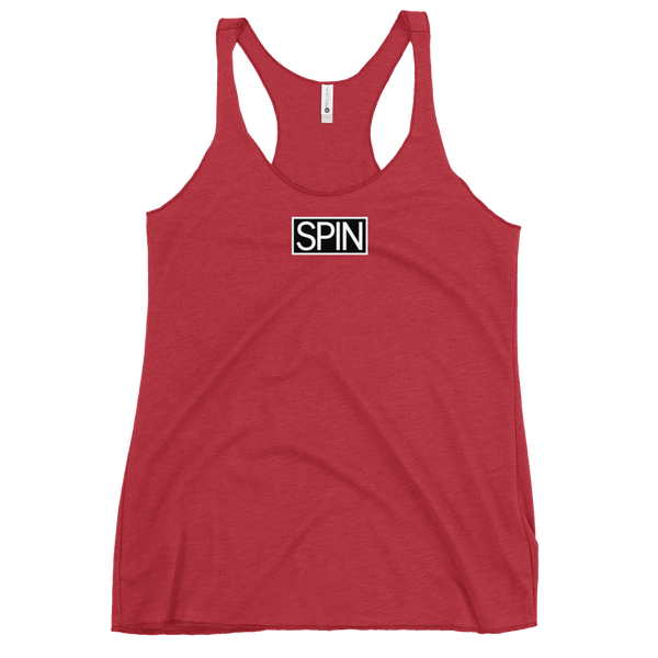 Women's Racerback Tank, SPIN Logo
