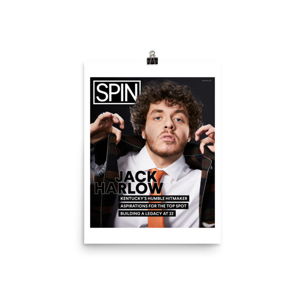 Premium Luster Photo Paper Poster, Jack Harlow SPIN Cover Series