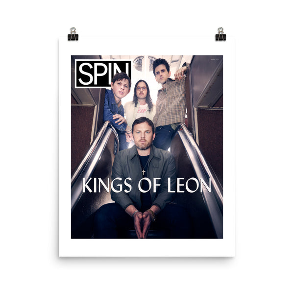 Premium Luster Photo Paper Poster, Kings of Leon SPIN Cover Series
