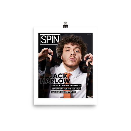 Premium Luster Photo Paper Poster, Jack Harlow SPIN Cover Series