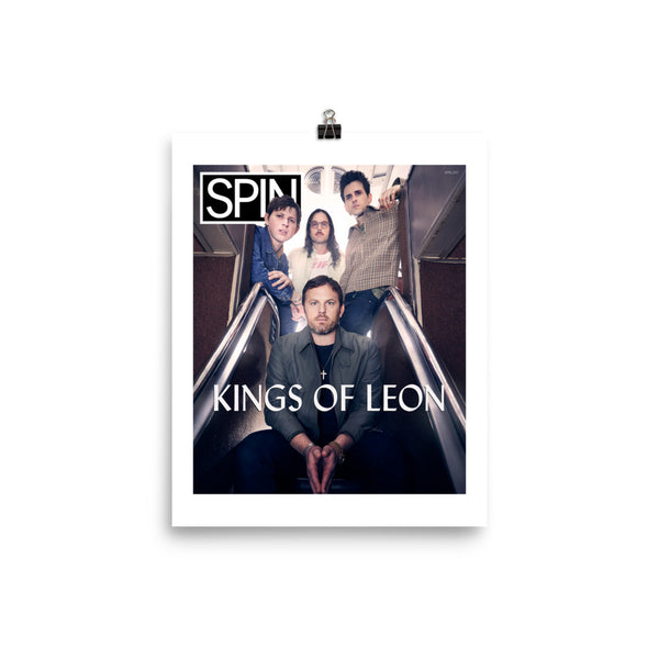 Premium Luster Photo Paper Poster, Kings of Leon SPIN Cover Series